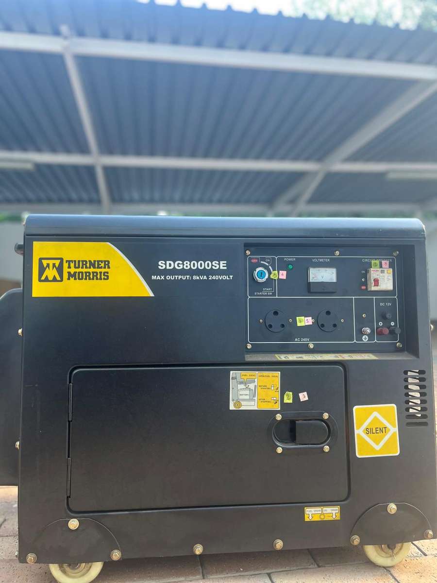 Home Generators Turner & Morris Silent Diesel Generator SDG8000SE
